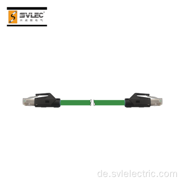 Hochwertiger 4-poliger RJ45-Ethernet-Kabel-D-Code